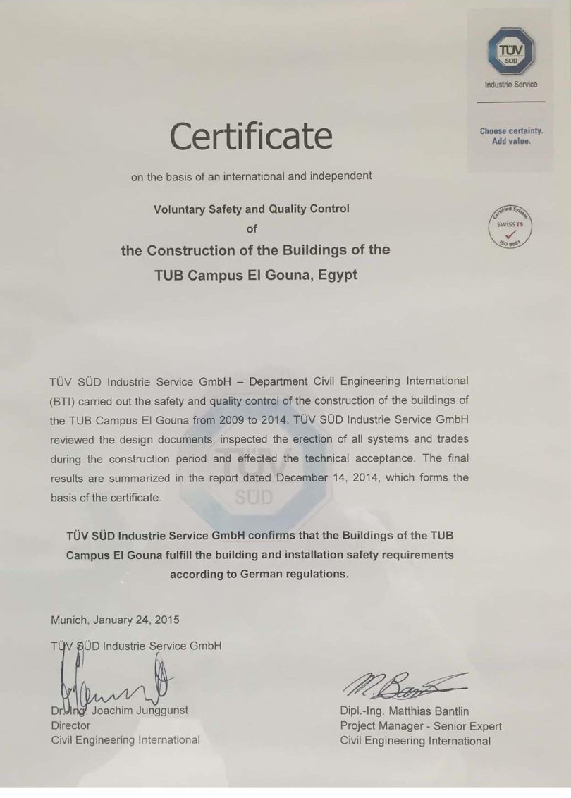 EFCBC Certification 1